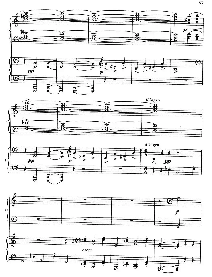 The Planets Op.32（双钢琴）（行星·第六乐章 天王星—魔术师）