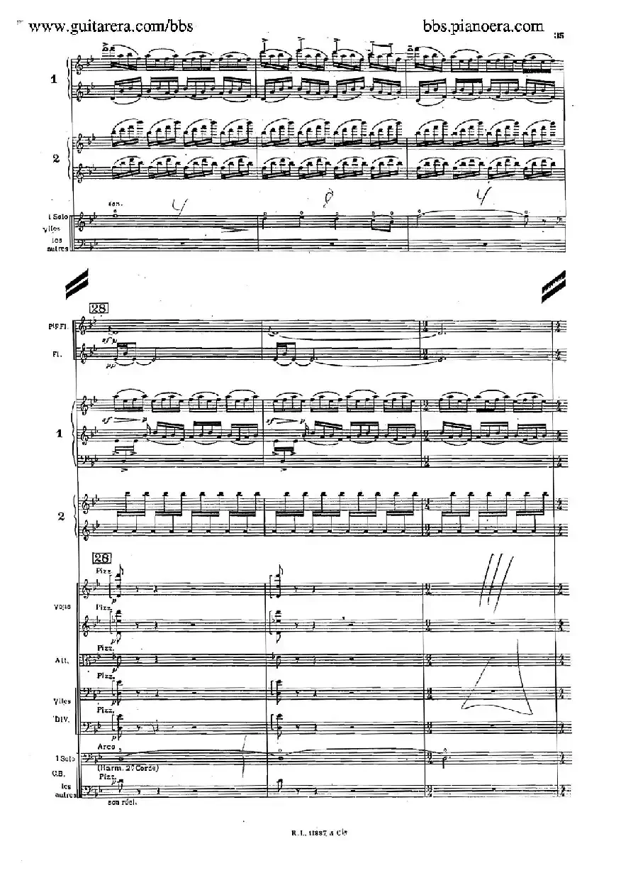 Concerto for 2 Pianos in d Minor（d小调双钢琴协奏曲·总谱）