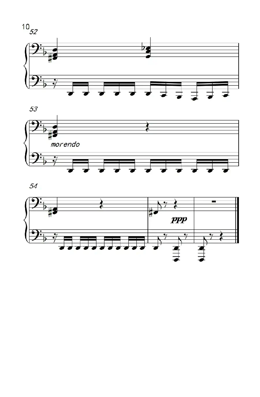 莫什科夫斯基 钢琴练习曲（第九首）