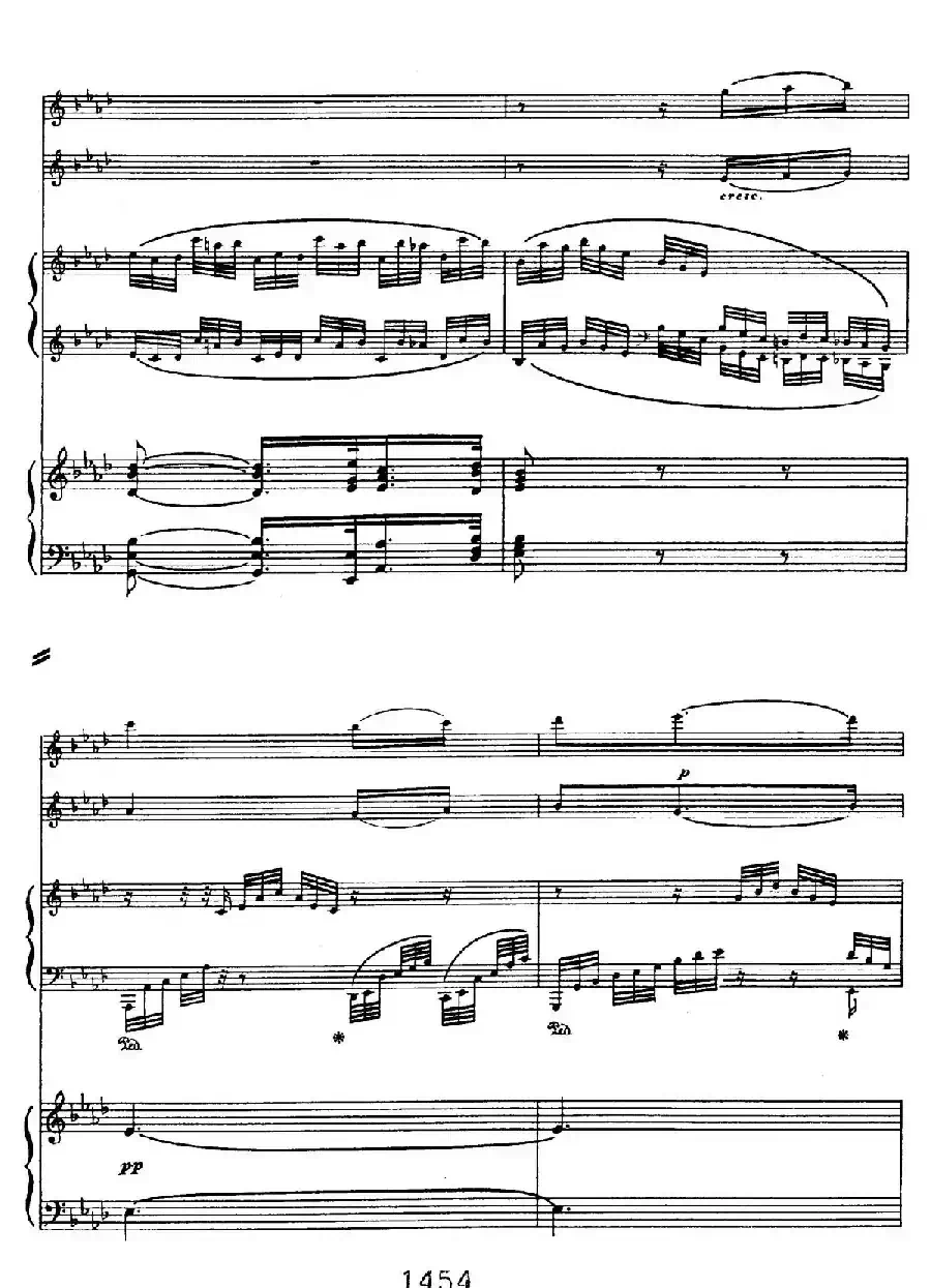 Triple Concerto in C Major Op.56（C大调三重协奏曲·双钢琴·Ⅱ）