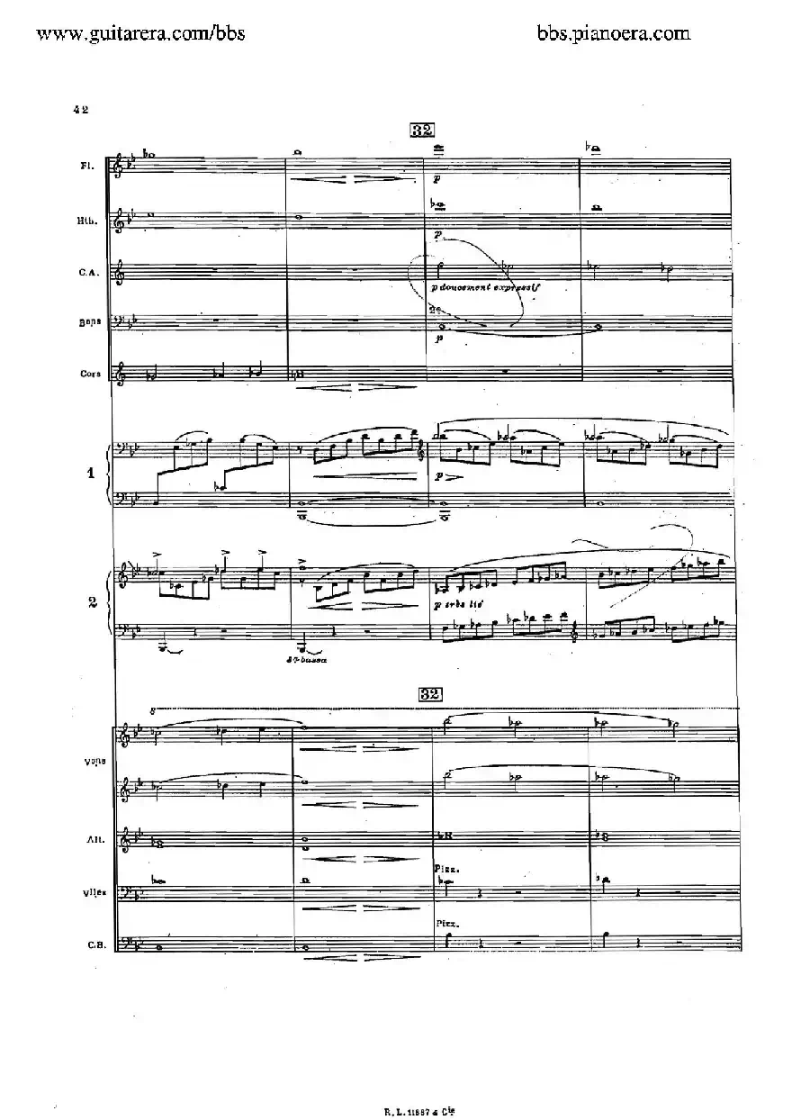 Concerto for 2 Pianos in d Minor（d小调双钢琴协奏曲·总谱）
