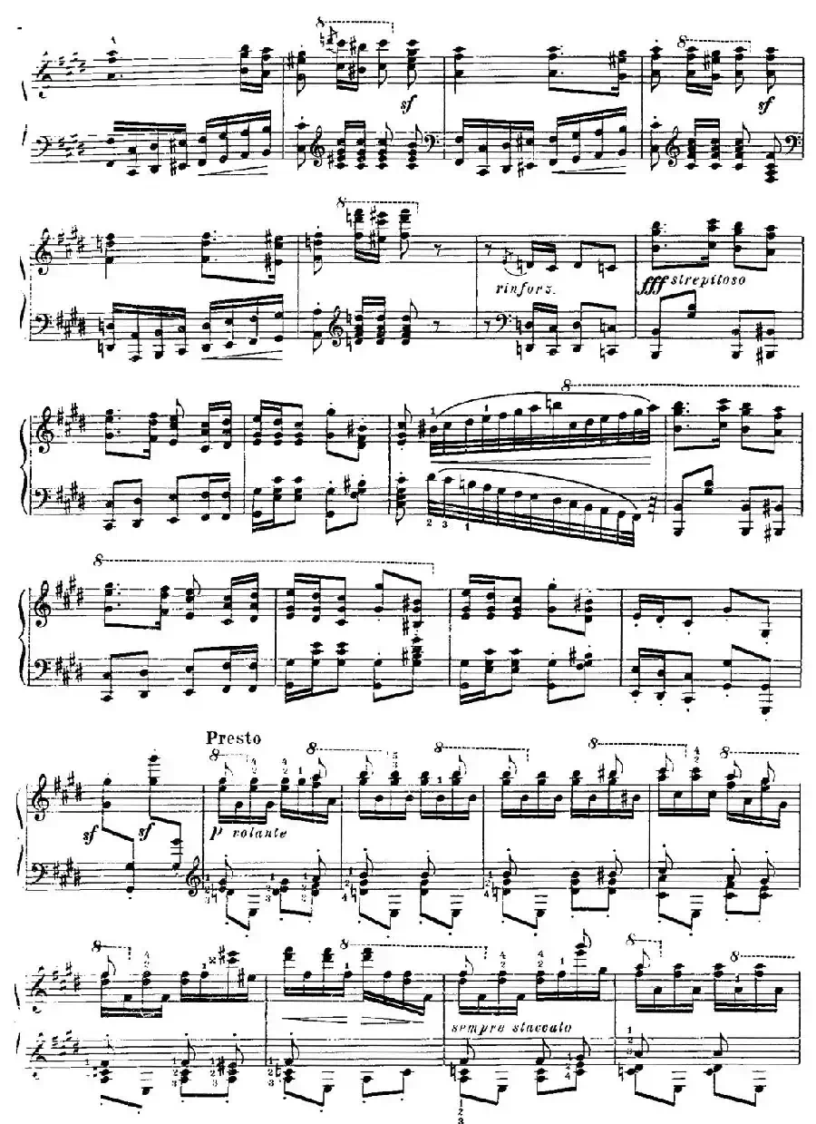 19 Rhapsodies Hongroises S.244  No.1（19首匈牙利狂想曲·第1首）