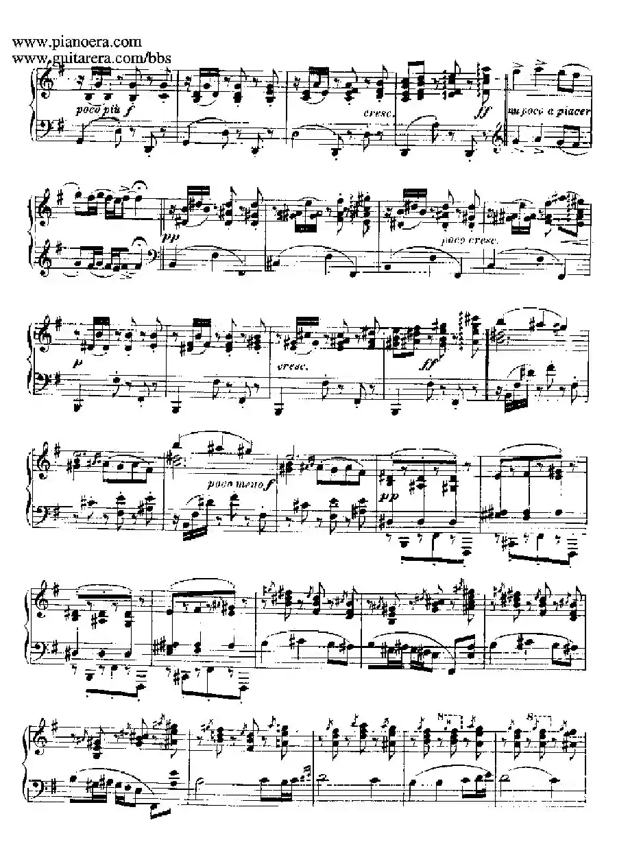 12 Spanish Danses Op.37（12首西班牙舞曲·7）
