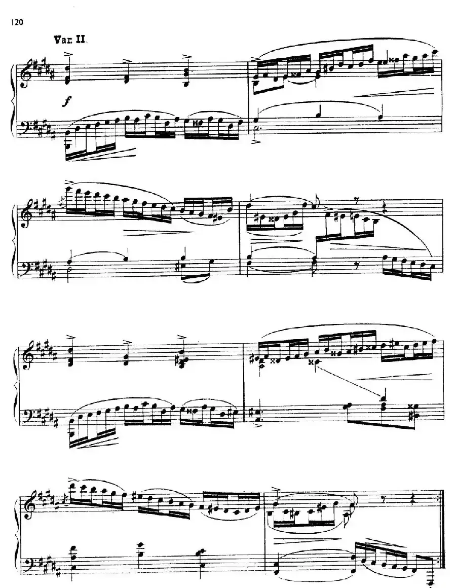 24 Characteristic Pieces Op.36（24首性格小品·23）