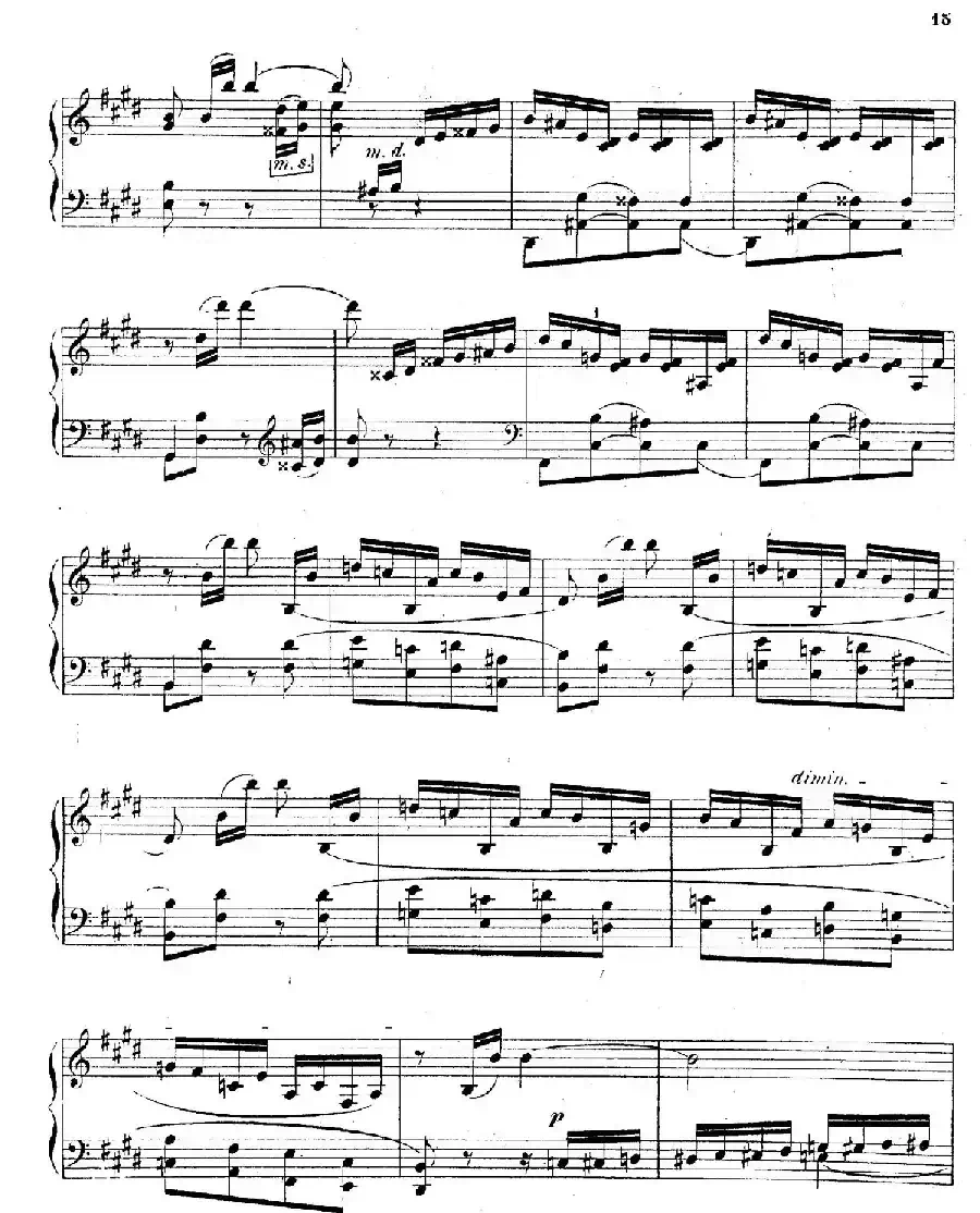 Characteristic Pieces Op.36（8首个性小品·8）