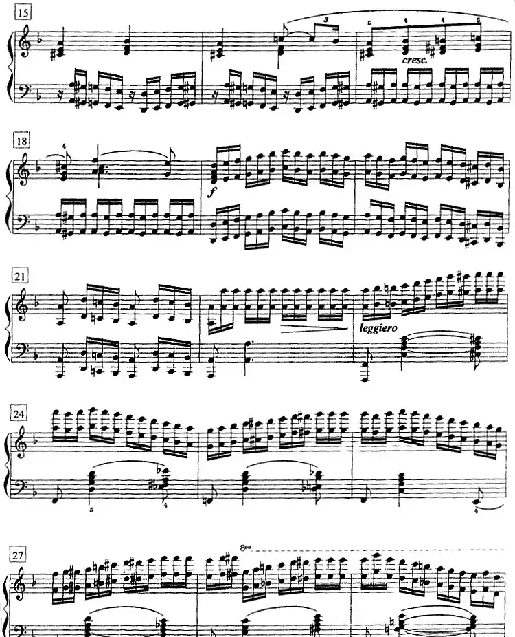 钢琴教程第七级 练习曲（Op.72 No.9）