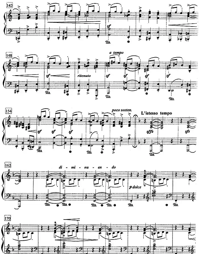 钢琴教程第八级 中外乐曲（富里安特舞曲）