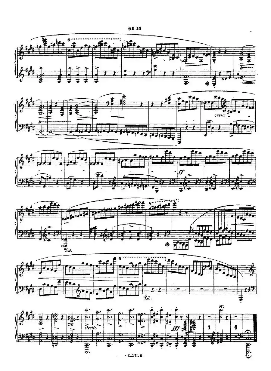 肖邦 钢琴谐谑曲 Chopin Scherzo（No.3 升c小调，Op.39）