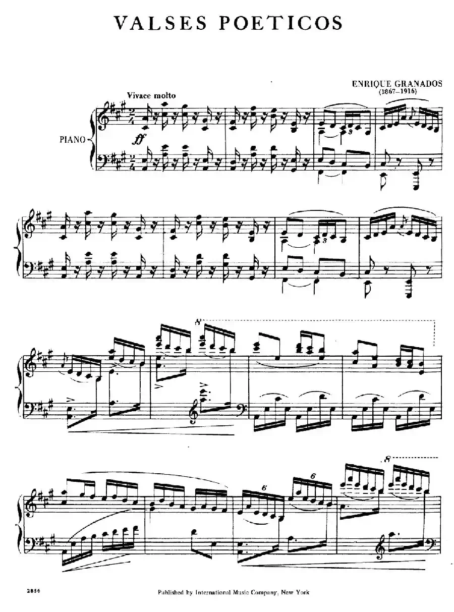 Valses Poéticos（诗意圆舞曲）