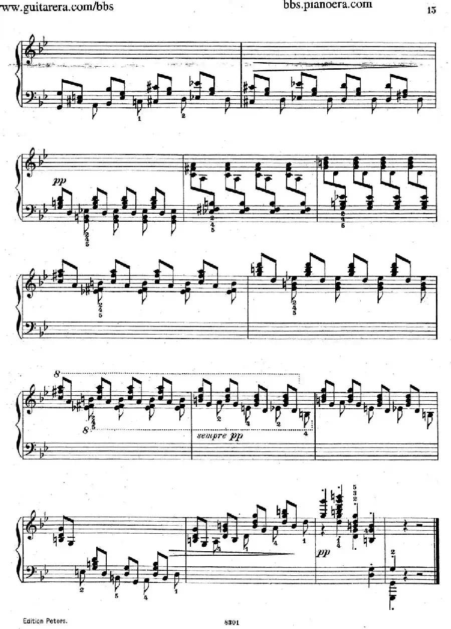 Six Pieces Op.32（6首小品·6. 精灵 ）