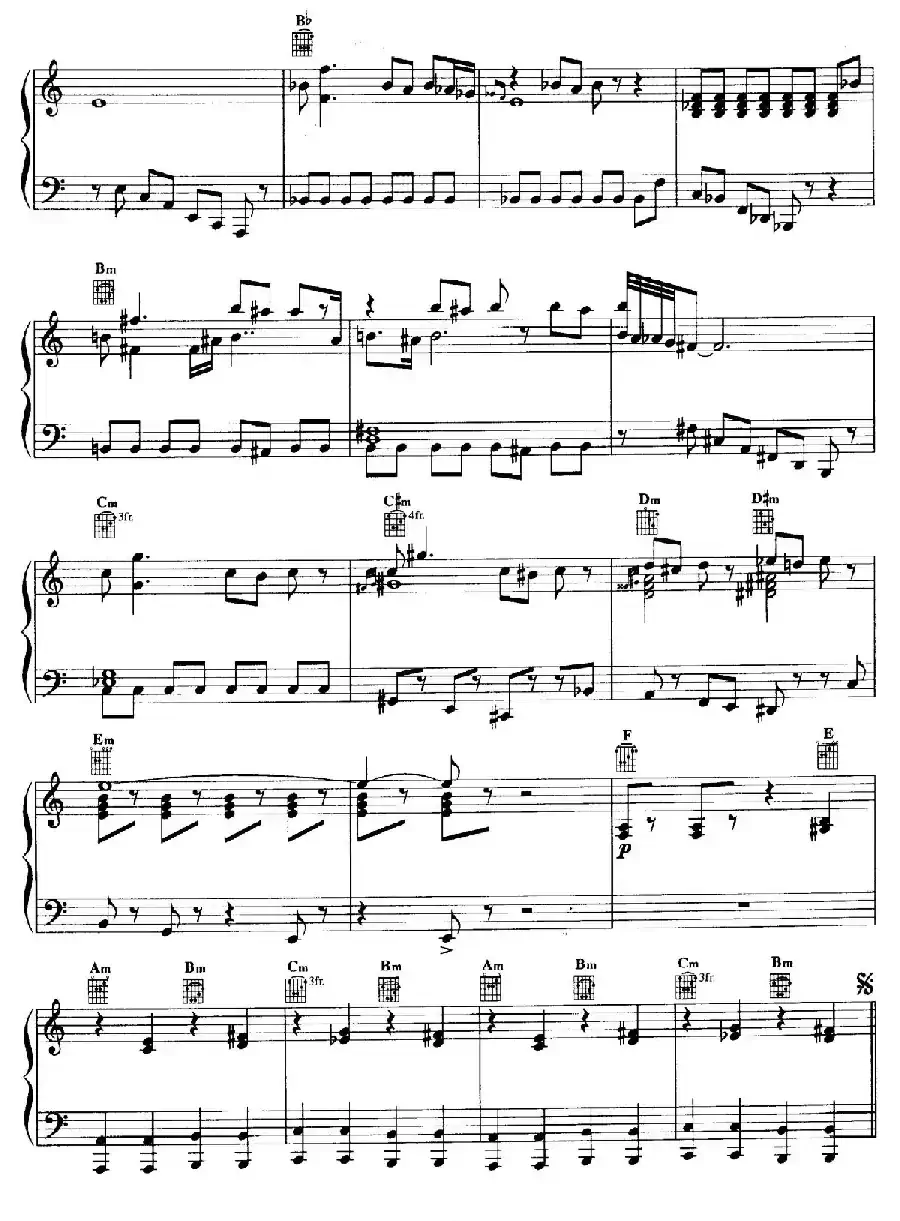 电影配乐大师莫瑞康最佳20首钢琴谱（Best of Ennio Morricone·14）
