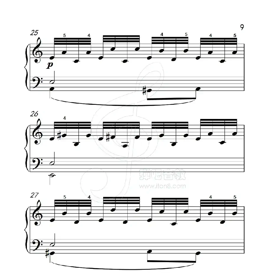 练习曲 3(克拉莫钢琴练习曲60首)