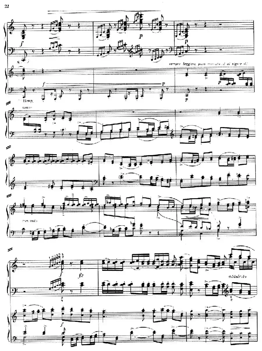 Piano Concerto No.2 in c Minor Op.50（c小调第二钢琴协奏曲·Ⅰ·双钢琴）