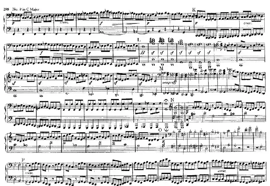 String Quartet No.9 in C Major Op.59-3 - 4 Hands（C大调第九弦乐四重奏·四手联弹）