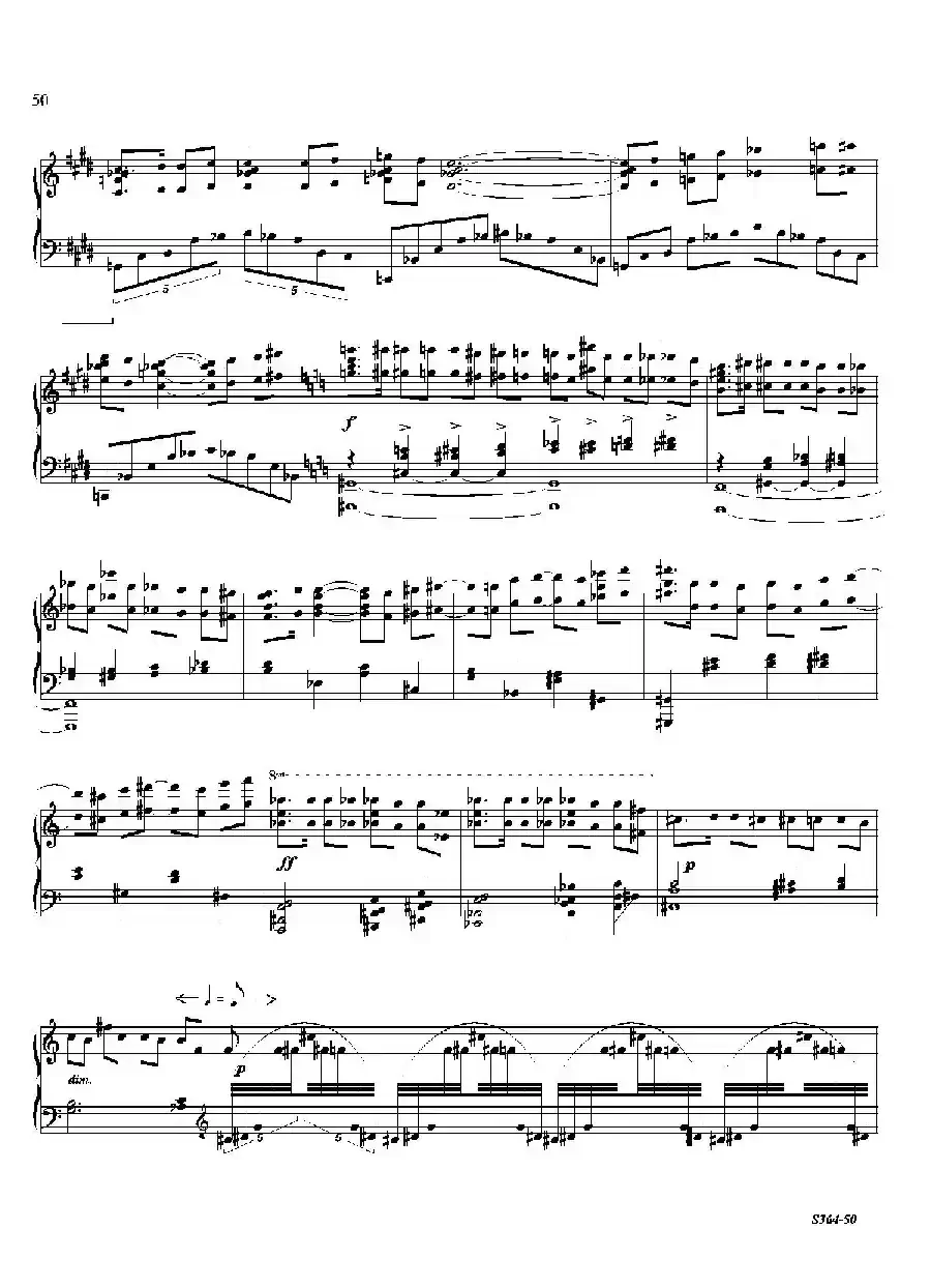 Piano Sonata No.8（第八钢琴奏鸣曲）（3）