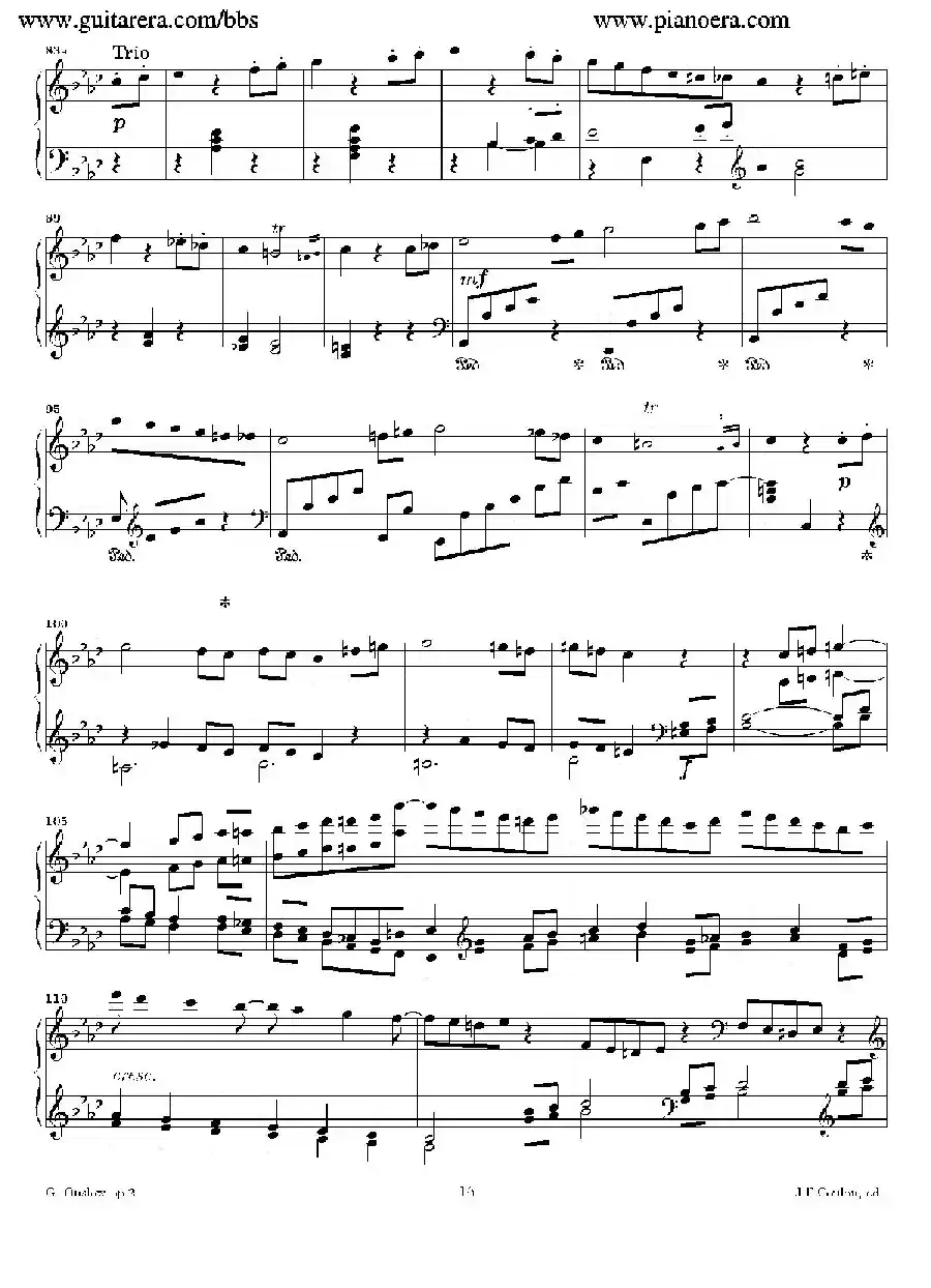 Grande Piano Sonata in c Minor Op.2（c小调华丽钢琴奏鸣曲·第三乐章）