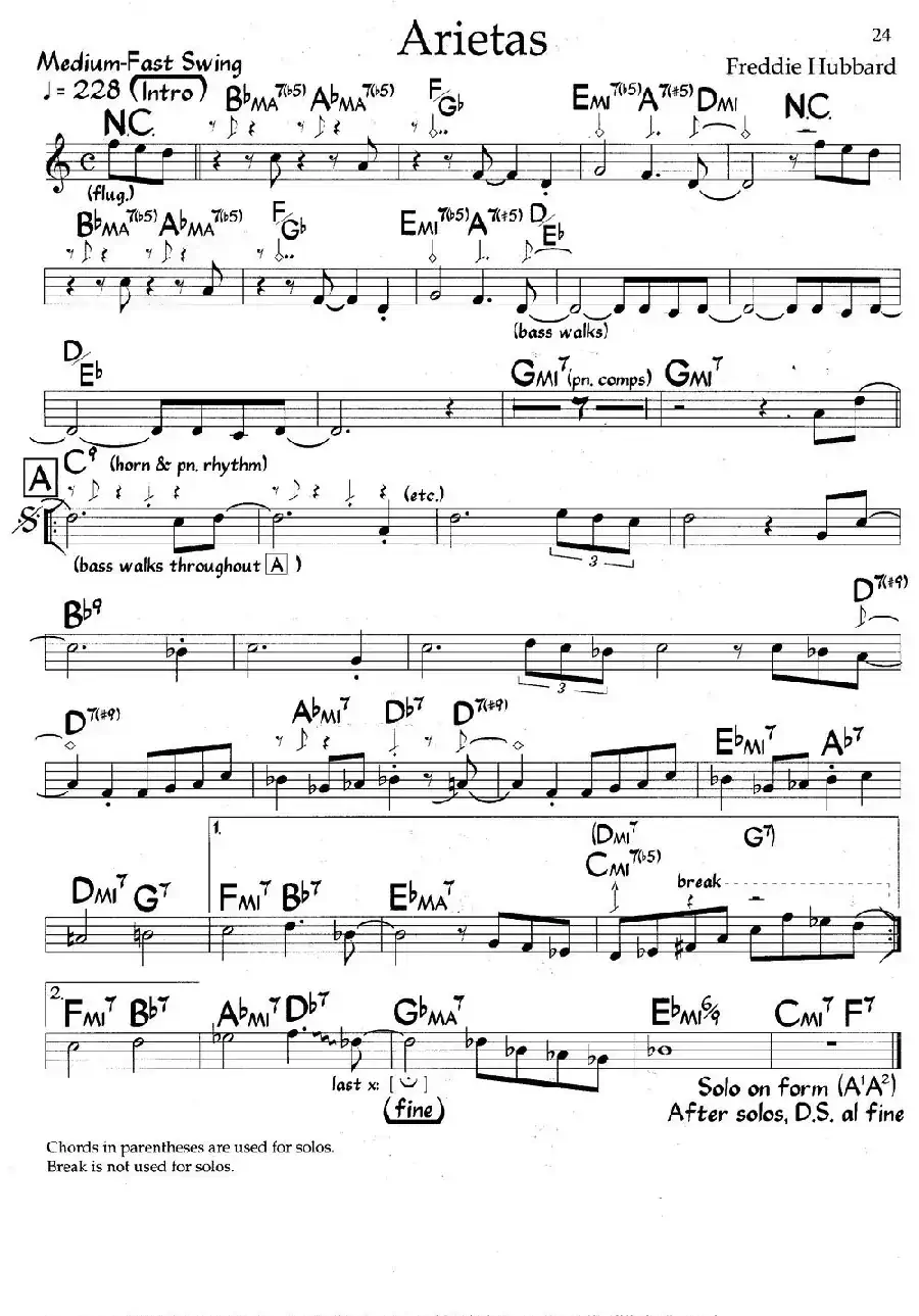 Arietas（爵士钢琴曲）