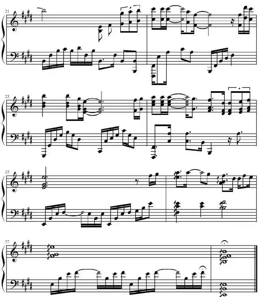 梨花又开放(文武贝钢琴改编版)