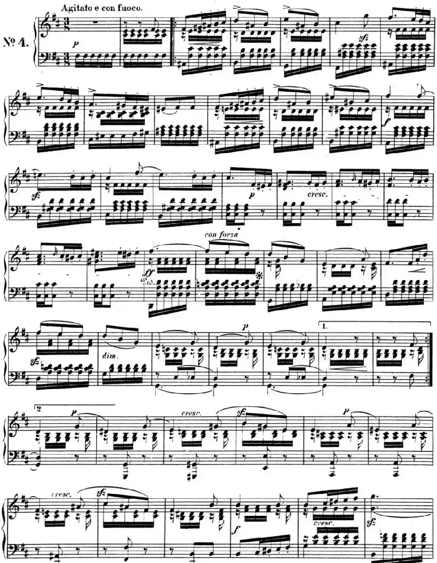 门德尔松无词歌Op.30(NO.4)