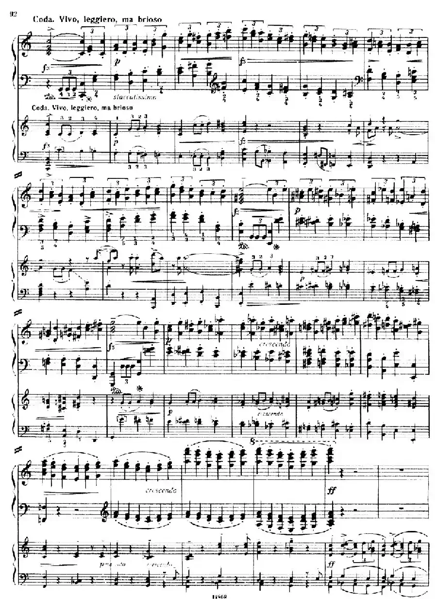 Piano Concerto No.2 in c Minor Op.50（c小调第二钢琴协奏曲·Ⅲ·双钢琴）
