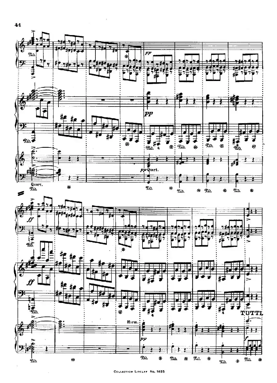 Piano Concerto No.1 in C Major Op.11,（C大调第一钢琴协奏曲·双钢琴）