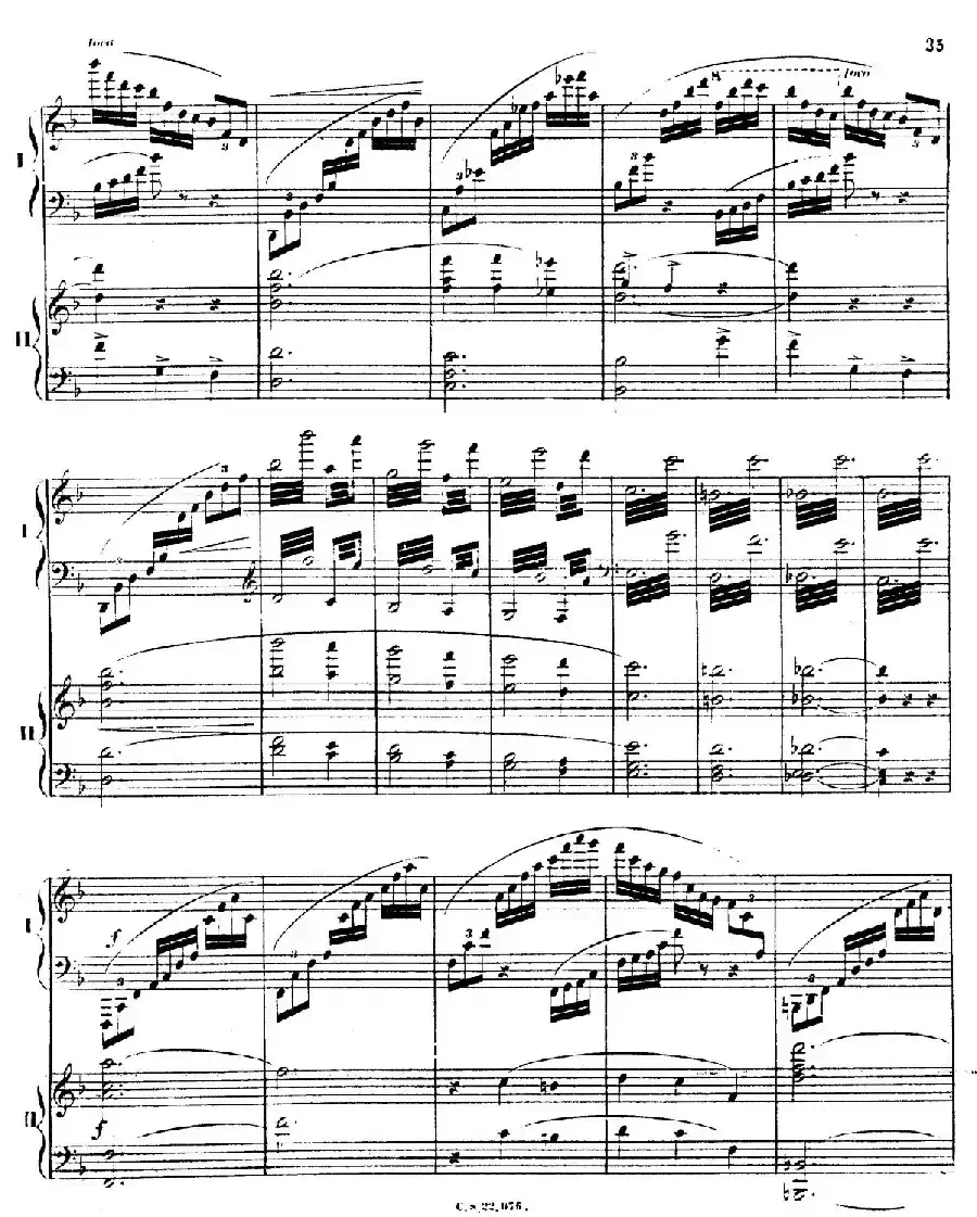 Piano Concerto No.2 in F Major Op.35（F大调第二钢琴协奏曲·Ⅰ·双钢琴）