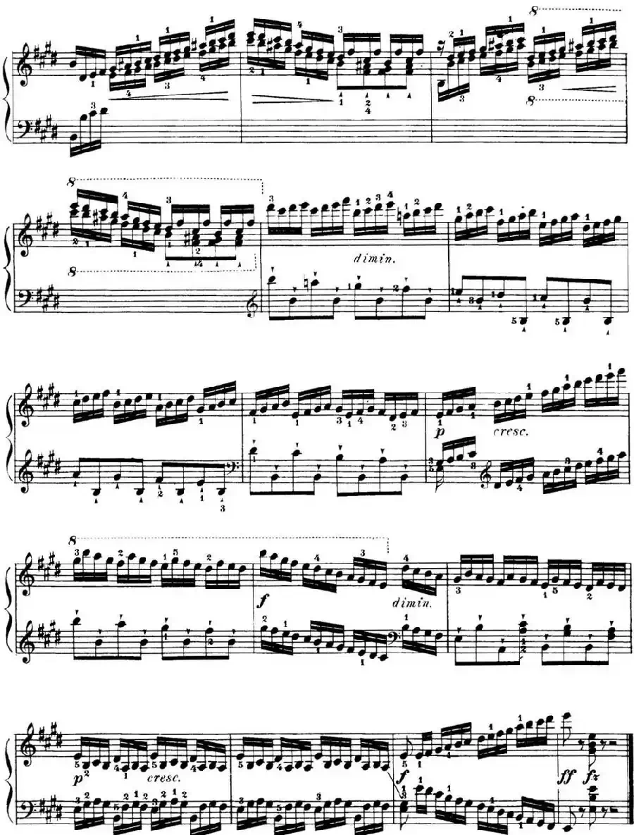 40首车尔尼Op.299钢琴快速练习曲（NO.29）