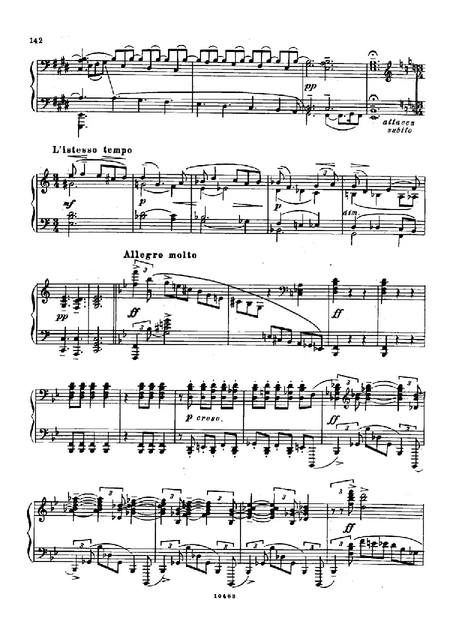 降b小调第二钢琴奏鸣曲（Op.36  No.2）