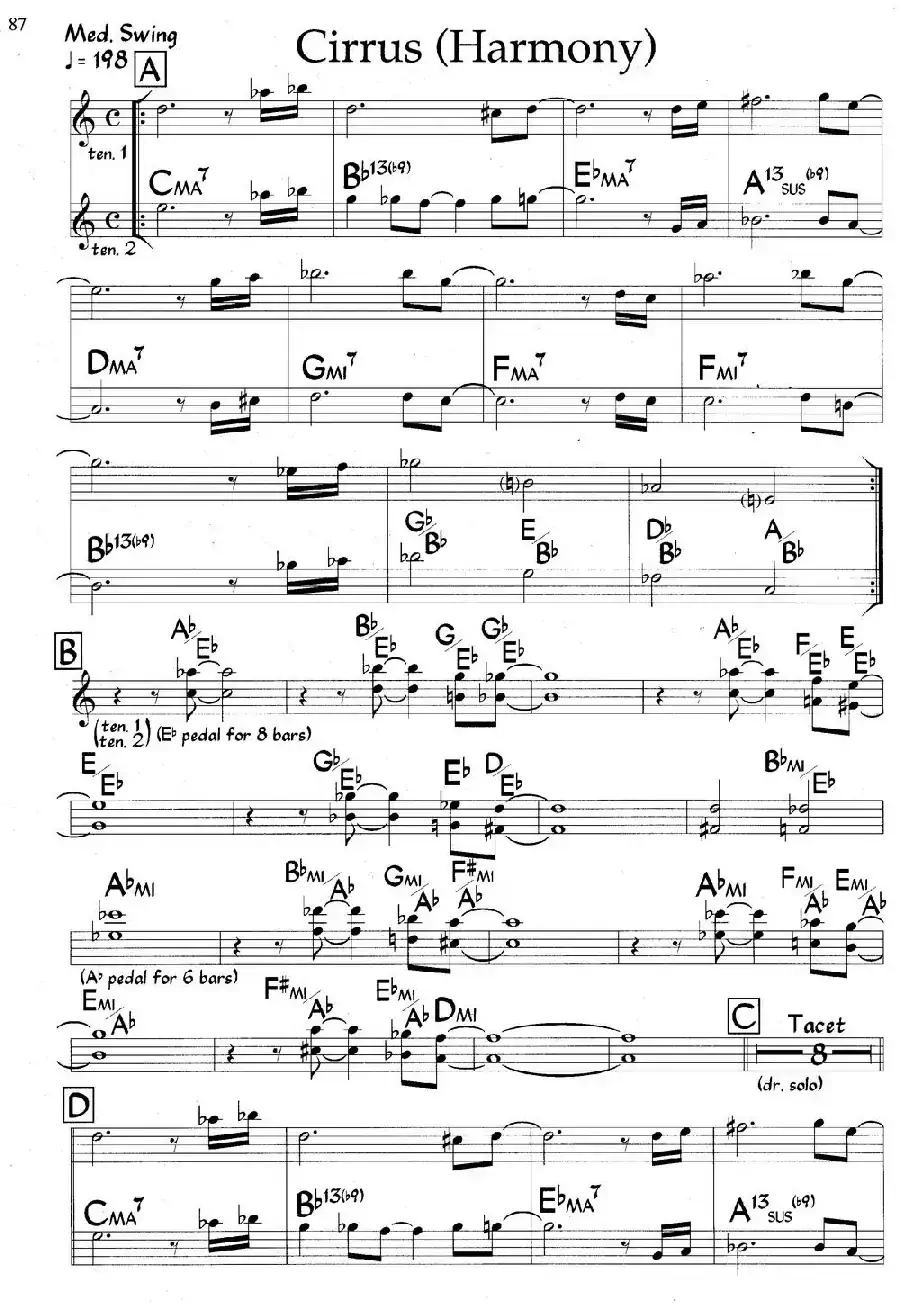 Cirrus（爵士钢琴曲）