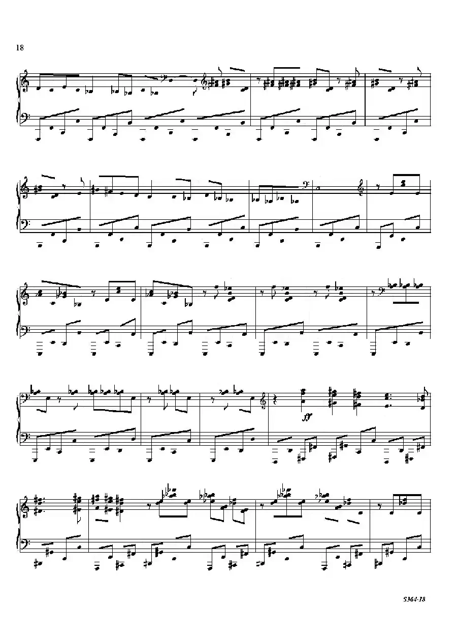 Piano Sonata No.8（第八钢琴奏鸣曲）（1）
