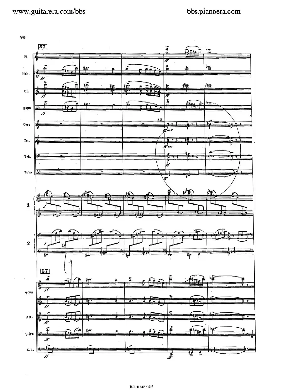 Concerto for 2 Pianos in d Minor（d小调双钢琴协奏曲·总谱）