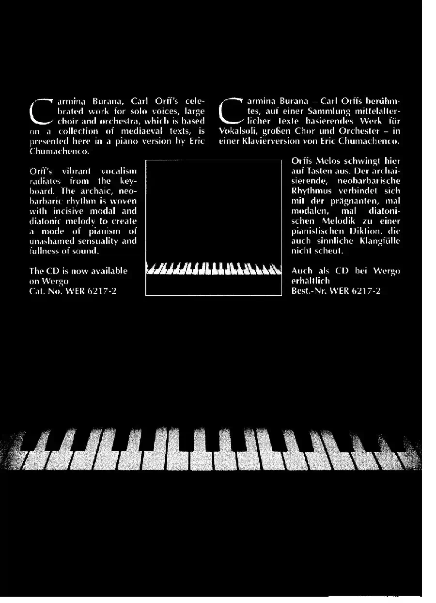 Carmina Burana（布兰诗歌）（清唱剧）