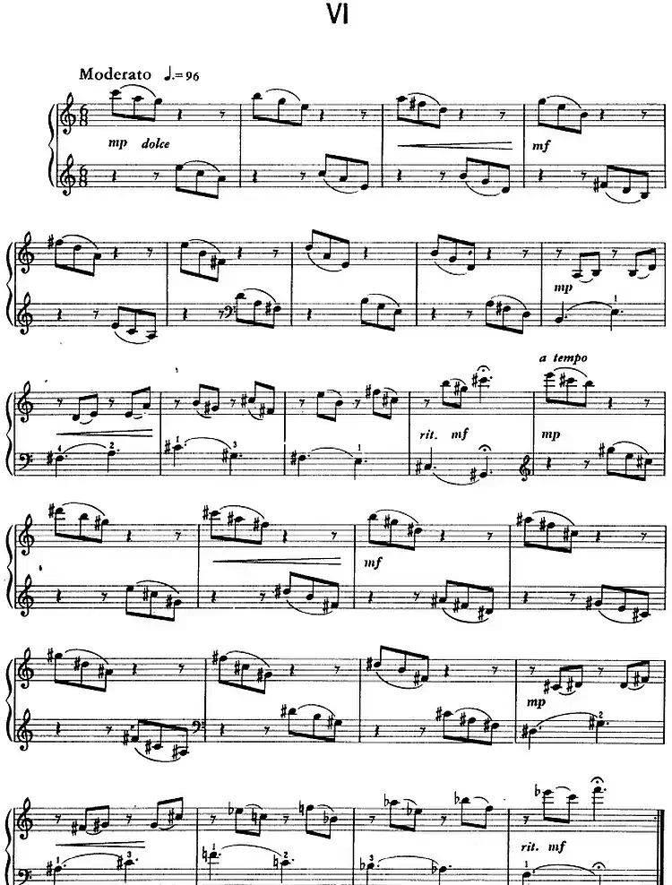 钢琴简易练习曲十六首（丁善德作品三十一号）