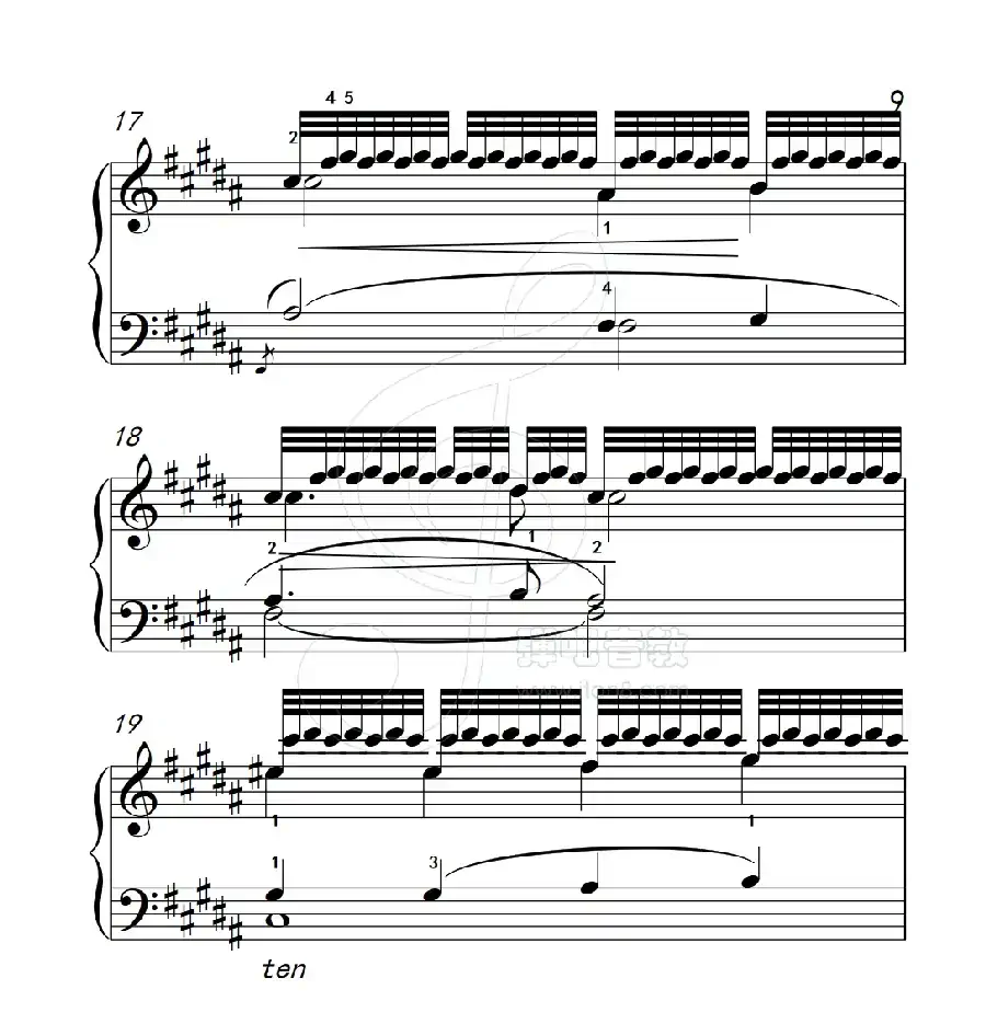 练习曲 15(克拉莫钢琴练习曲60首)