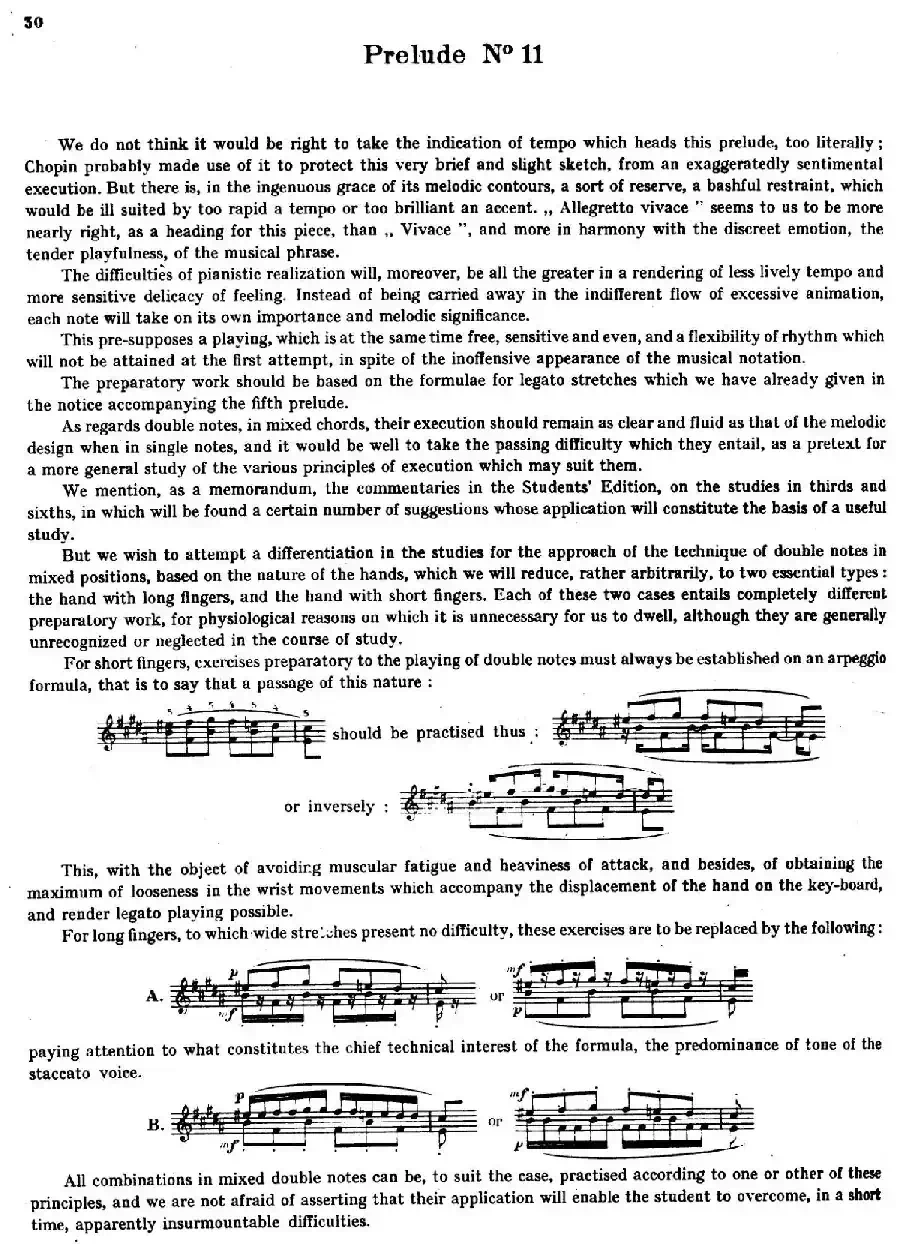 Preludes Op.28（24首前奏曲·11）