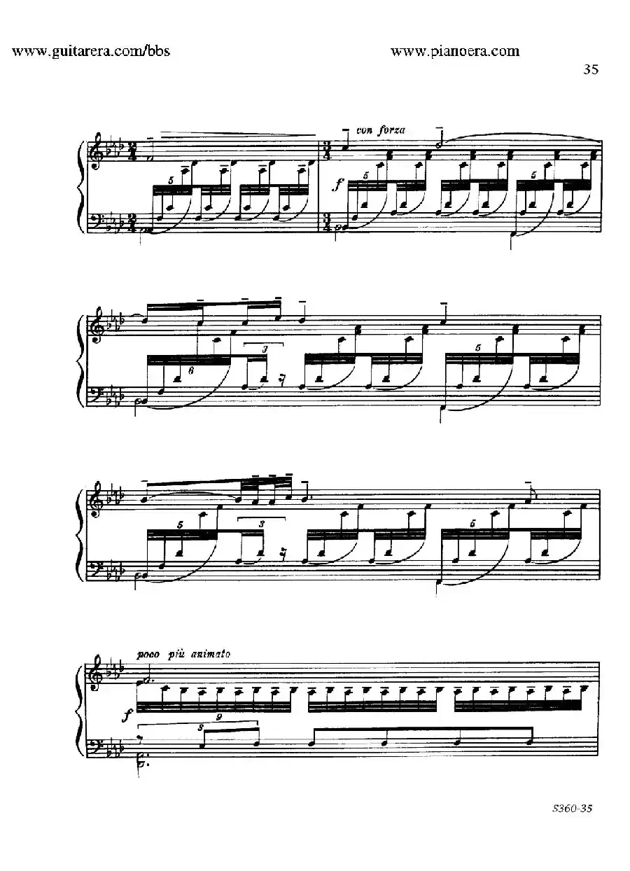 Fourth Piano Sonata S.360（第四钢琴奏鸣曲）