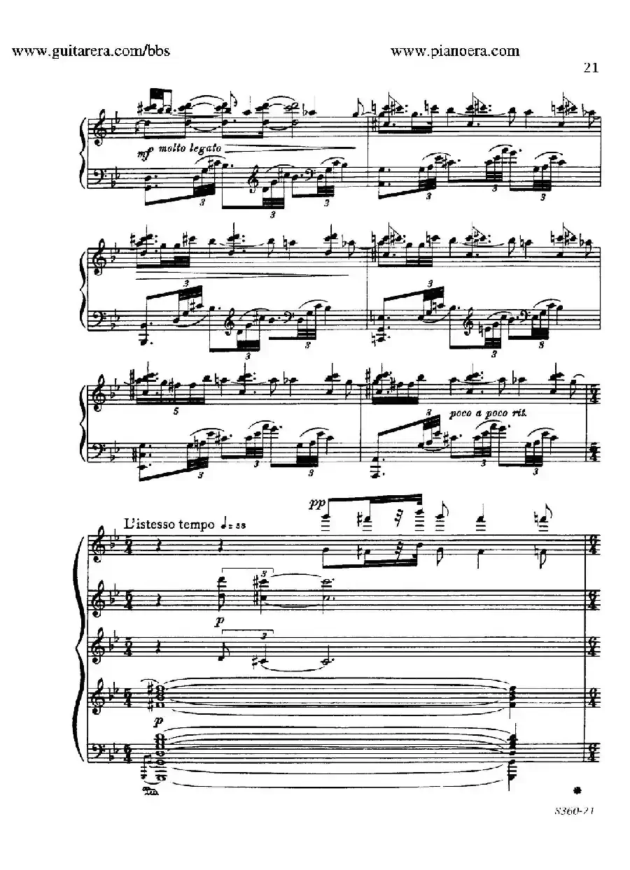 Fourth Piano Sonata S.360（第四钢琴奏鸣曲）