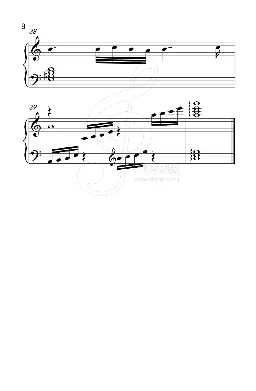 一千个伤心的理由（《弹吧音教》制谱版）