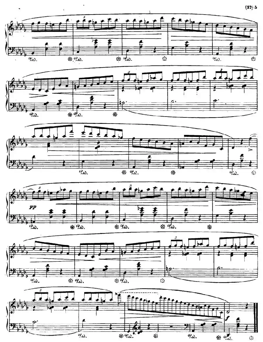 Minute Op64 No1（降D大调（小狗）圆舞曲Op.64-1 ）