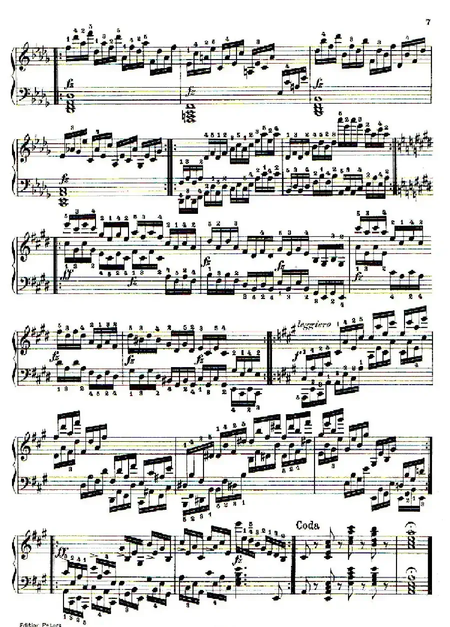 School of the Virtuoso Op.365（60首钢琴高级练习曲·2）