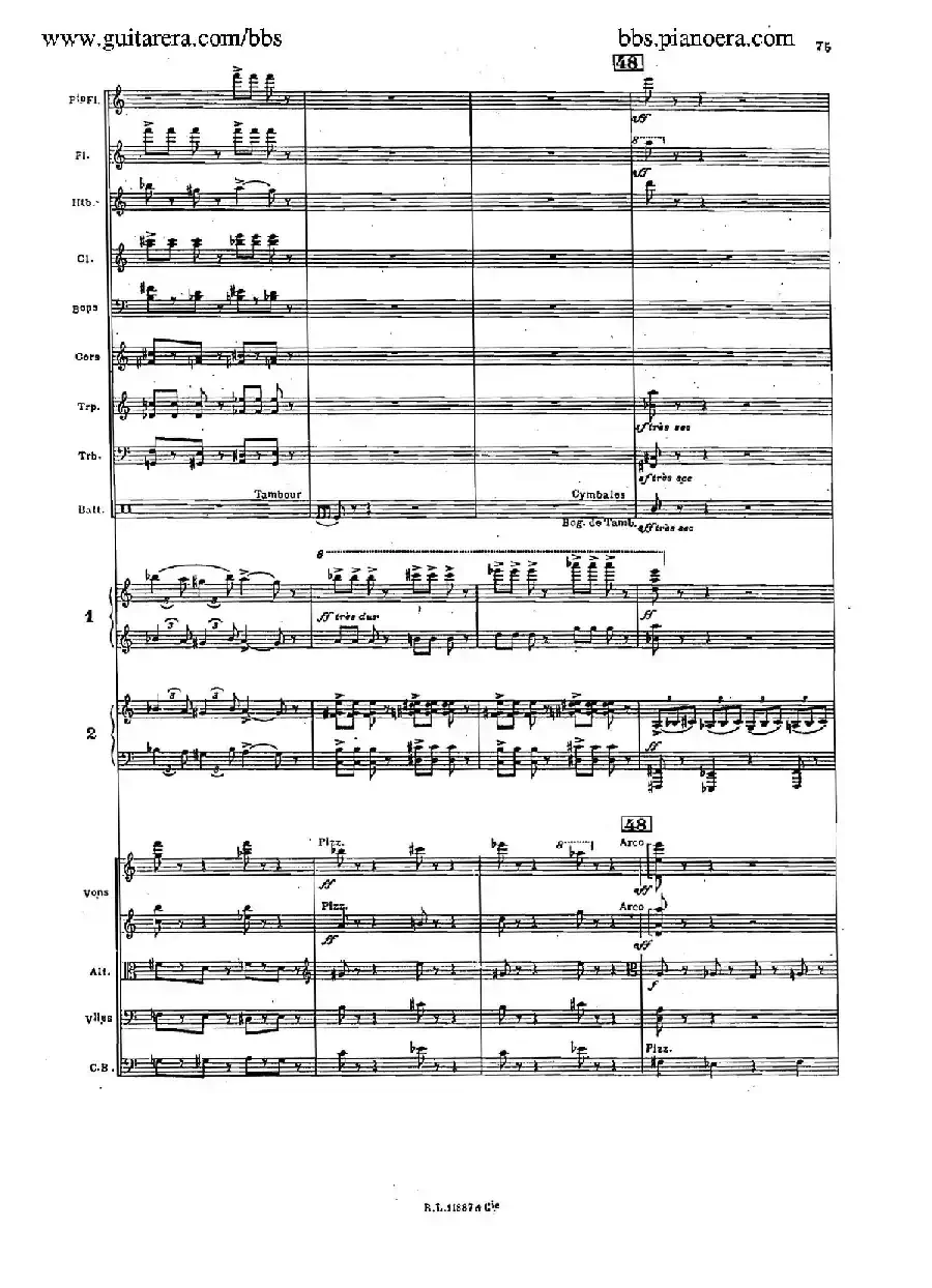 Concerto for 2 Pianos in d Minor（d小调双钢琴协奏曲·总谱）