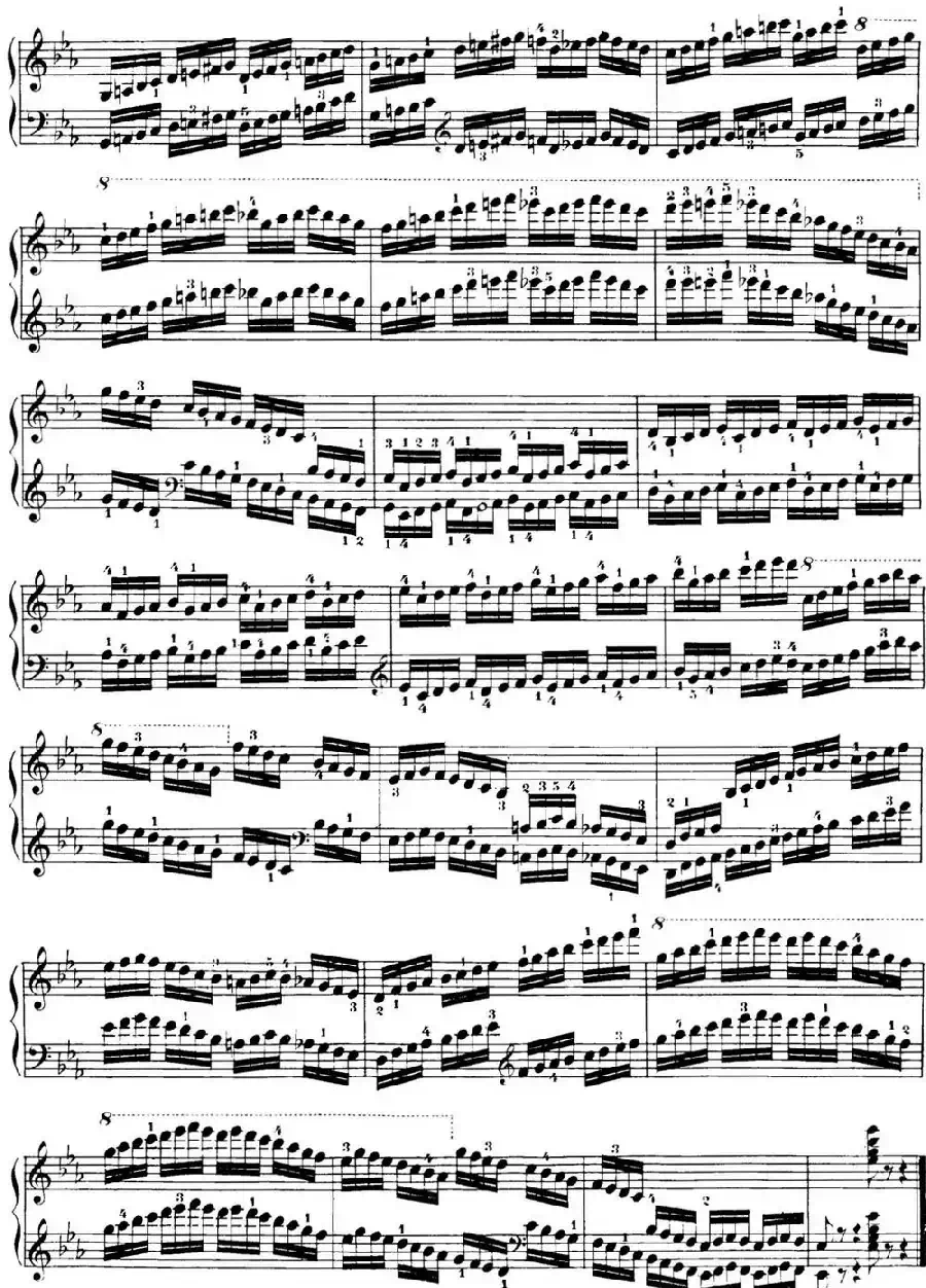 40首车尔尼Op.299钢琴快速练习曲（NO.25）