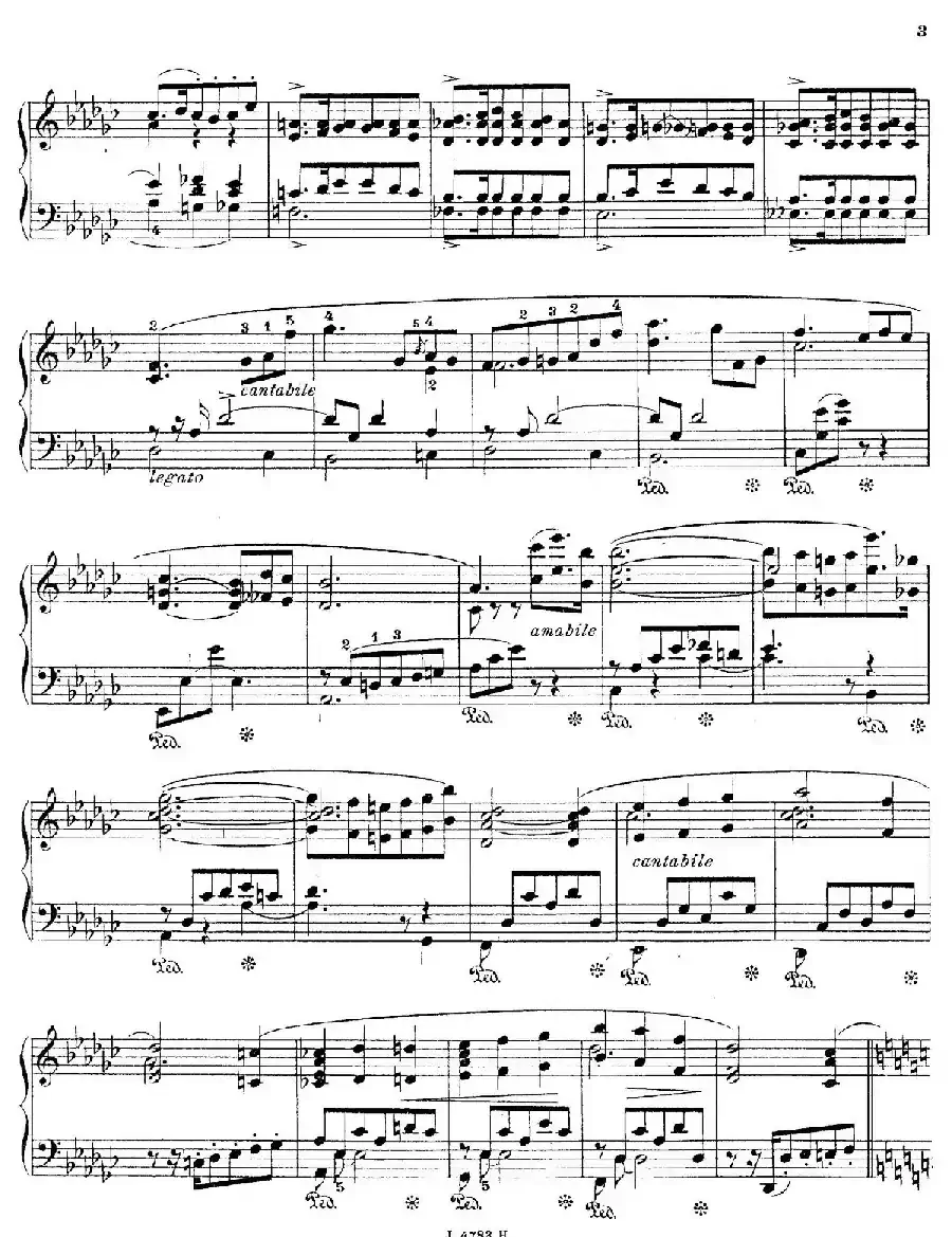 Six Pieces Op.83（6首小品·3）
