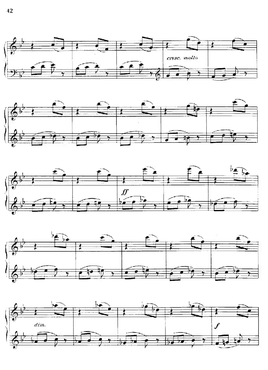Thirty Pieces For Children Op.27（30首儿童钢琴曲 21—25）