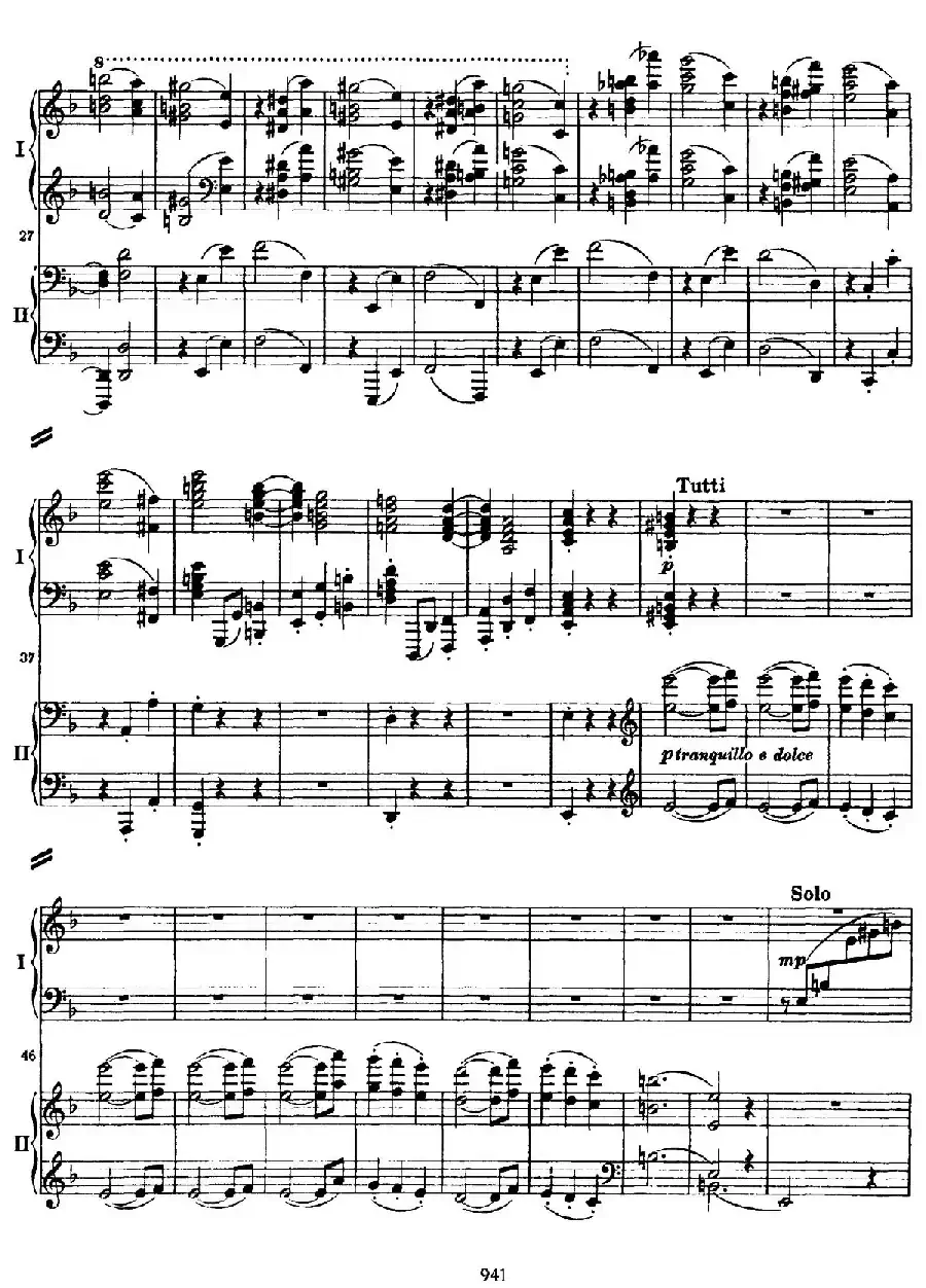 降B大调第二钢琴协奏曲 （P41——50）