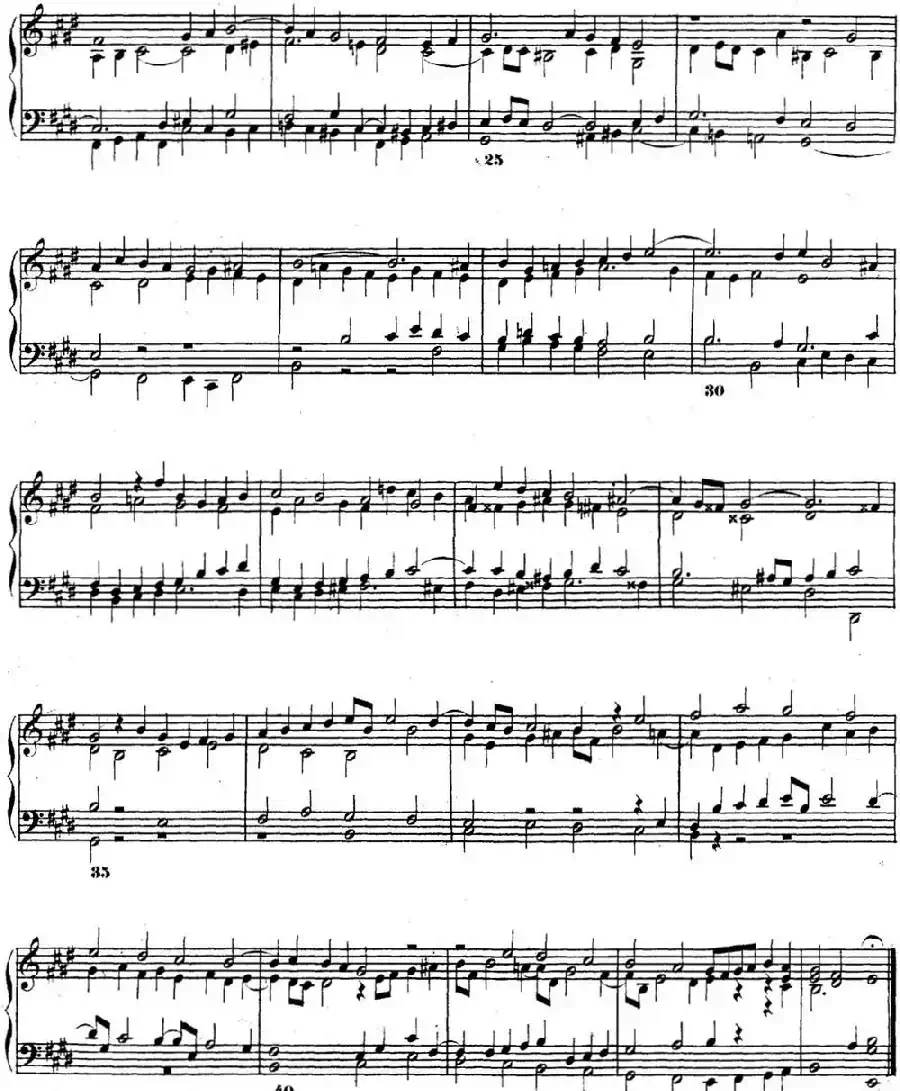 巴赫《平均律钢琴曲集·第二卷》之赋格曲(NO.9)