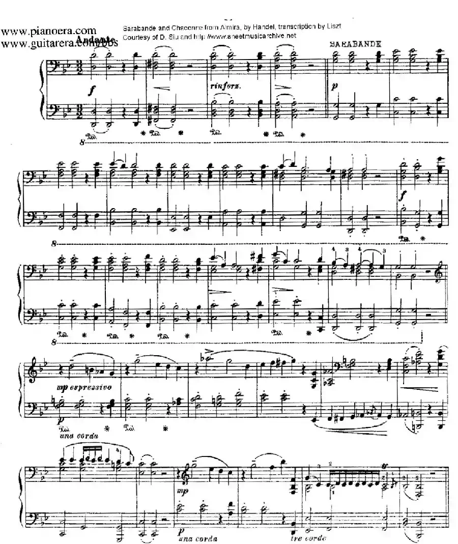 Sarabande & Chaconne（萨拉班德和恰空）