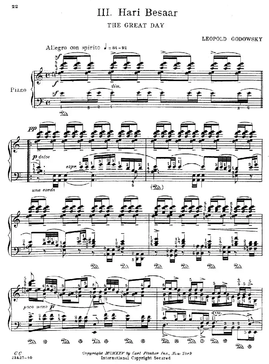 Java Suiten（爪哇组曲·Ⅲ）
