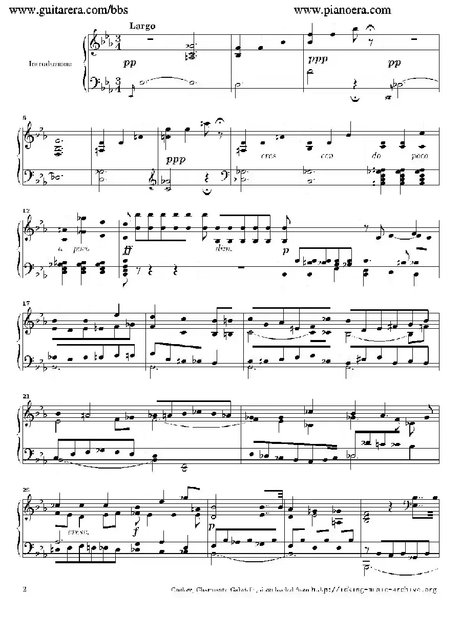 Variations in E-flat Major Op.12（降E大调变奏曲）