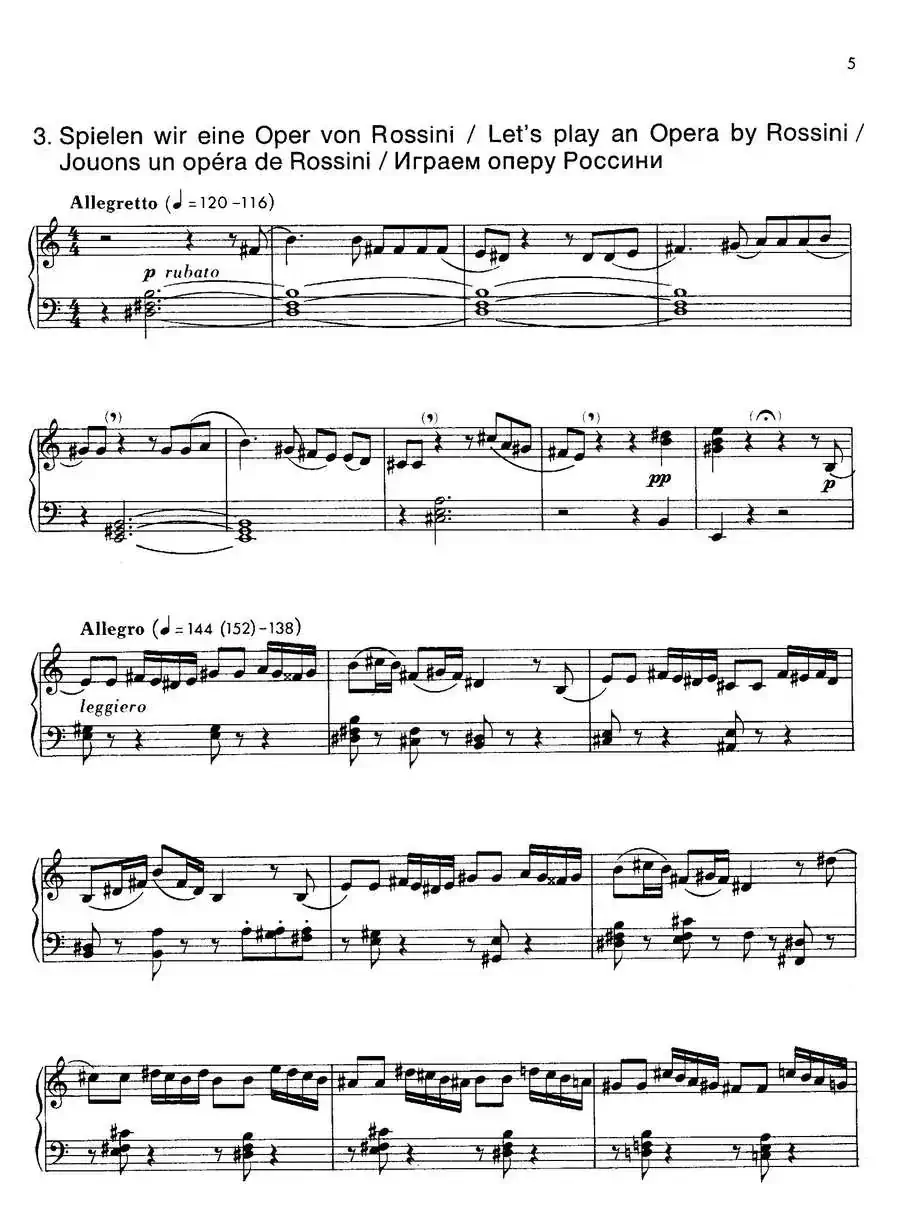 Notebook f Young People Op·59（为青少年而作的钢琴曲集·3）